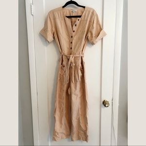 MADEWELL TOPSTITCHED COVERALL JUMPSUIT